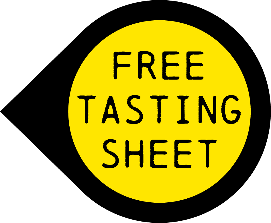 Free Tasting Sheet